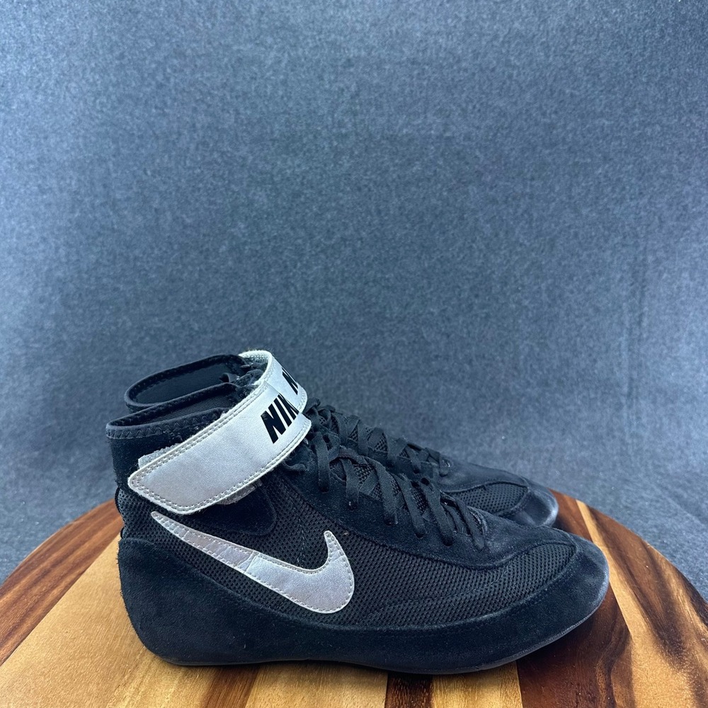 Nike SpeedSweep VII Wrestling Black Shoes 366683-004 Men's 9.5